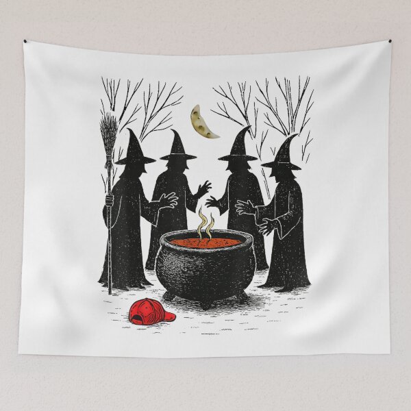 Item preview, Spooky Witch Halloween Anti Trump Feminist Women Rights designed and sold by Daisy Grimes.
