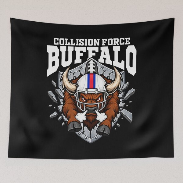 Item preview, BUFFALO COLLISION FORCE - NY BUFFALO BILLS designed and sold by KEF Custom.