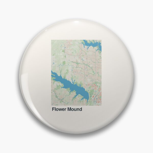 Item preview, Flower Mound Minimalistic Map Art designed and sold by MapsNerd.