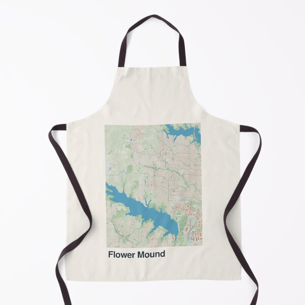 Item preview, Flower Mound Minimalistic Map Art designed and sold by MapsNerd.