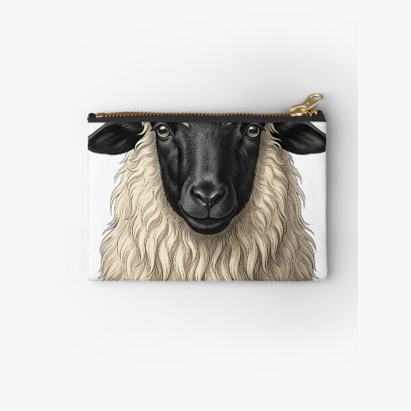 Item preview, Vintage Naturalist Valais Blacknose Sheep Portrait — Antique Sheep Breed Art designed and sold by Catch333.