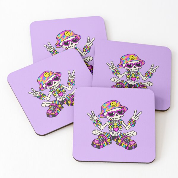 Item preview, Kandi PLUR Skeleton – Rave to the Grave designed and sold by PLURCreations.
