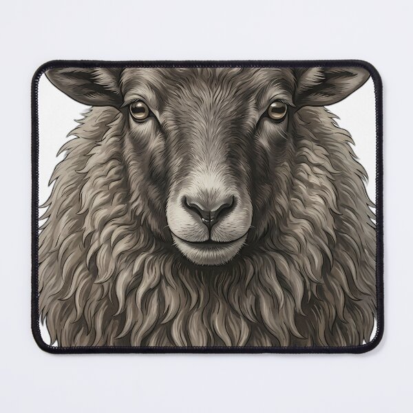 Item preview, Vintage Naturalist Icelandic Sheep Portrait — Antique Sheep Breed Art designed and sold by Catch333.