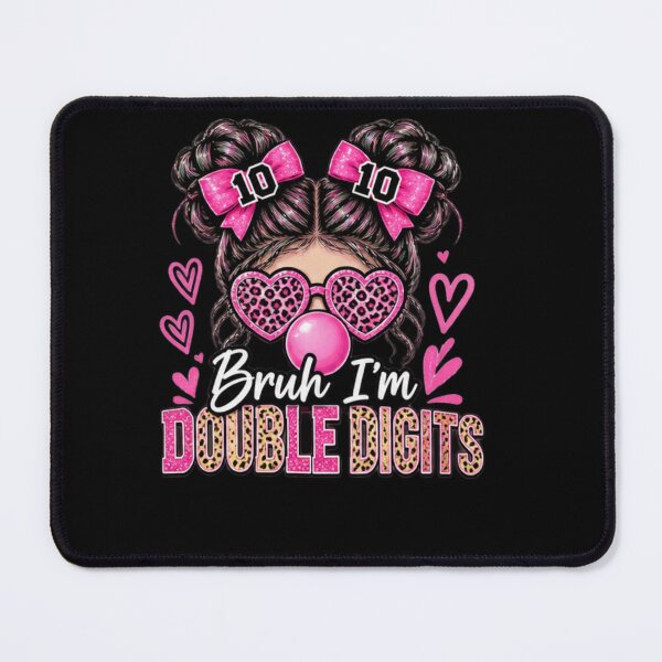 Item preview, Bruh I'm Double Digits 10th Birthday Girl Ten Years Old designed and sold by drawwiika+44.