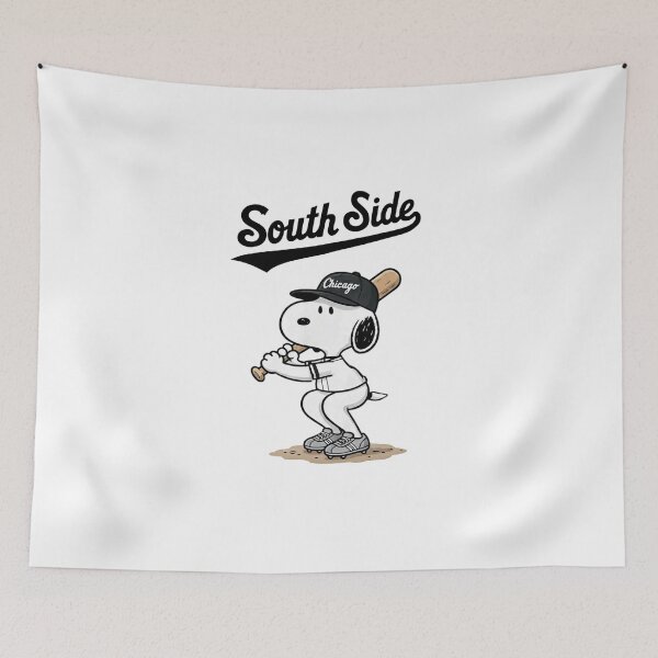 Item preview, South Side Snoopy White Sox Baseball designed and sold by skylove94.
