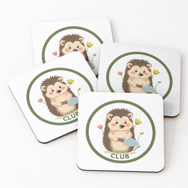 Item preview, Hedgehog Gardening Club designed and sold by Arc2020.