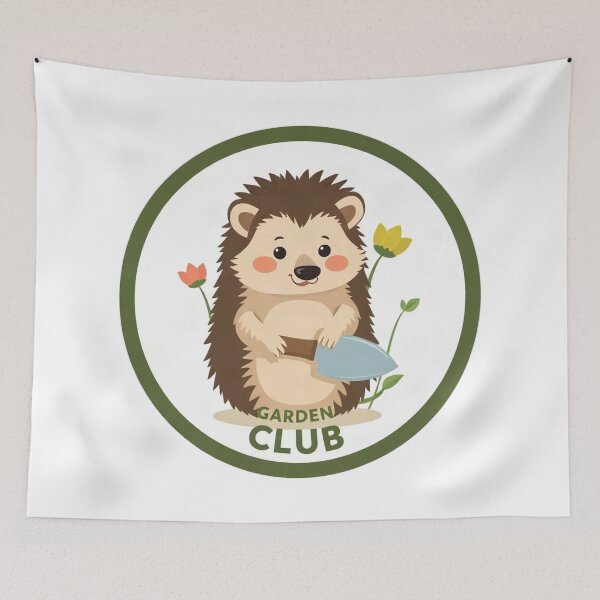 Item preview, Hedgehog Gardening Club designed and sold by Arc2020.