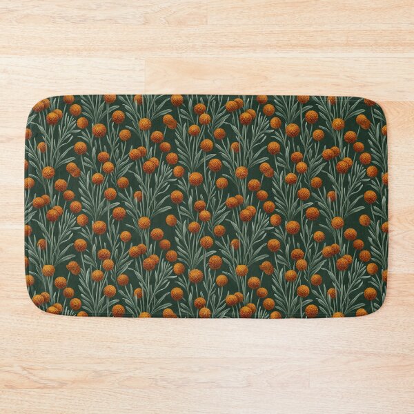 Item preview, Orange Bush Berries Dense Woodland Botanical Pattern designed and sold by Studio BC.