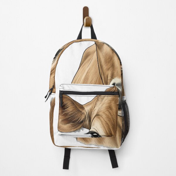 Item preview, Vintage Naturalist Jersey Cow Portrait — Antique Cattle Breed Art designed and sold by Catch333.