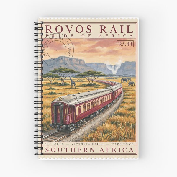 Item preview, Rovos Rail Pride of Africa Luxury Train Travel Stamp designed and sold by stickercuffs.