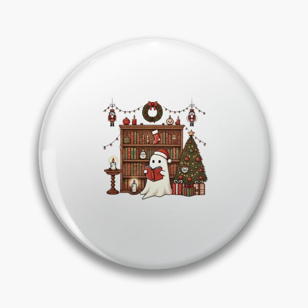 Item preview, Cute Ghost Reading Book Christmas designed and sold by NgumohaLanke.