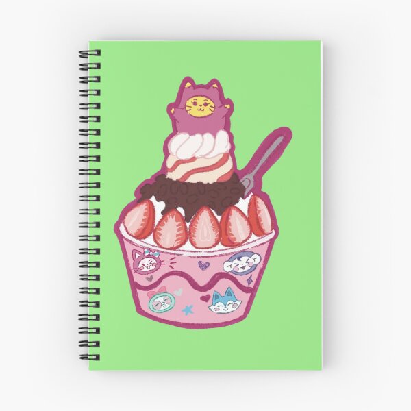 Item preview, Pink Cat Parfait Dessert designed and sold by SweetKawaiii.