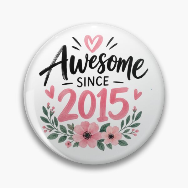 Item preview, Awesome Since 2015 Birthday Girl Born In 2015 designed and sold by drawwiika+44.
