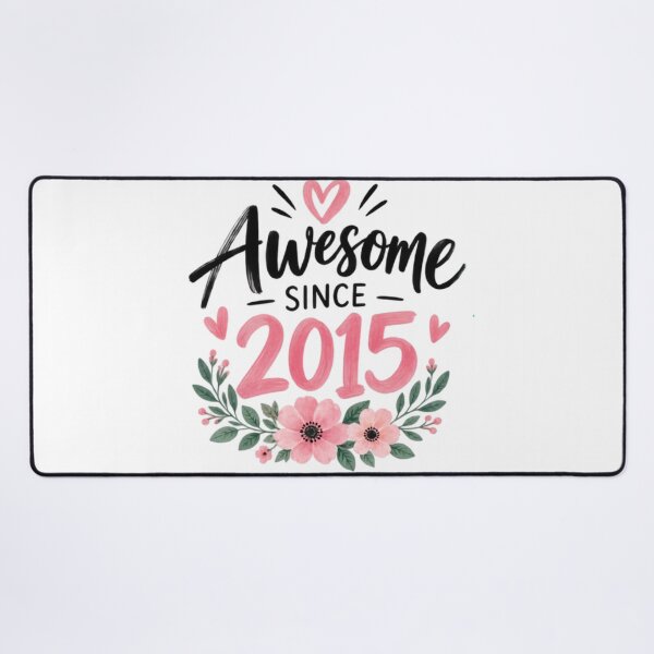 Item preview, Awesome Since 2015 Birthday Girl Born In 2015 designed and sold by drawwiika+44.