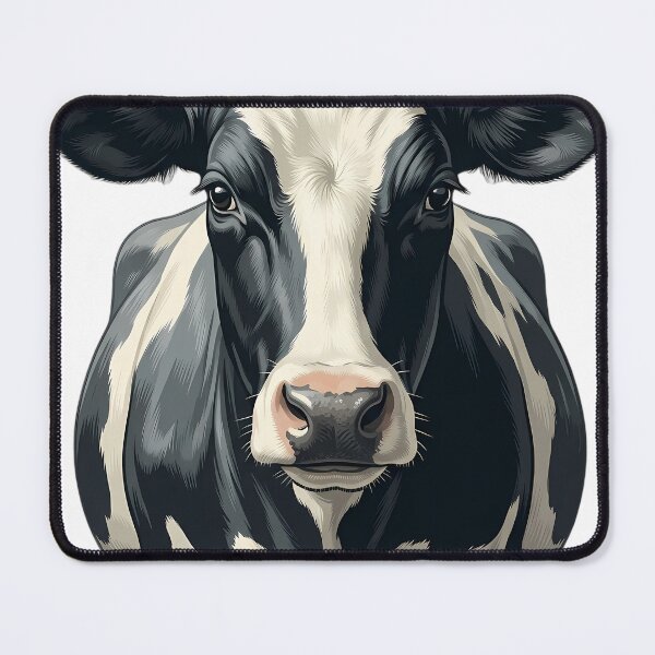 Item preview, Vintage Naturalist Holstein Cow Portrait — Antique Cattle Breed Art designed and sold by Catch333.