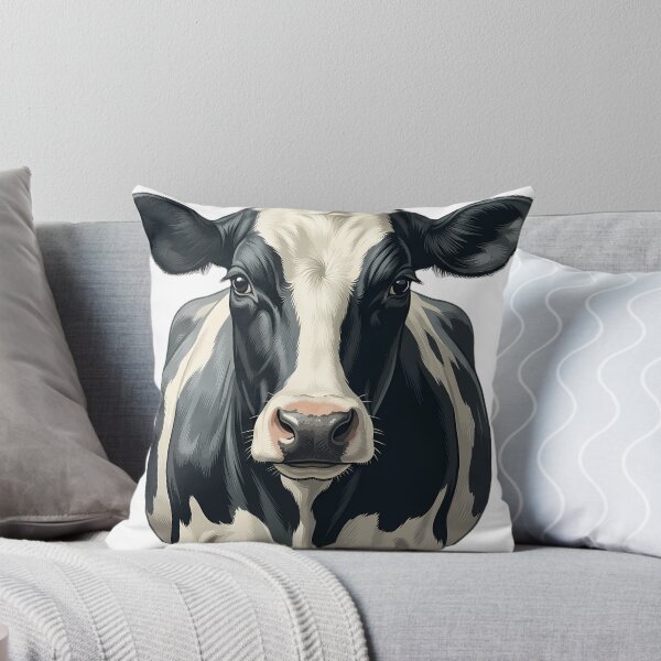 Item preview, Vintage Naturalist Holstein Cow Portrait — Antique Cattle Breed Art designed and sold by Catch333.