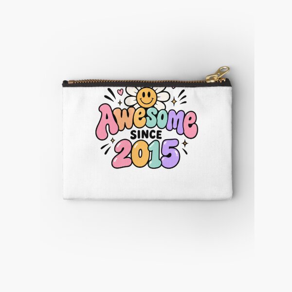 Item preview, Awesome Since 2015 Birthday For Nine Year Old Kids designed and sold by drawwiika+44.