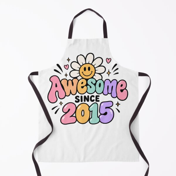 Item preview, Awesome Since 2015 Birthday For Nine Year Old Kids designed and sold by drawwiika+44.