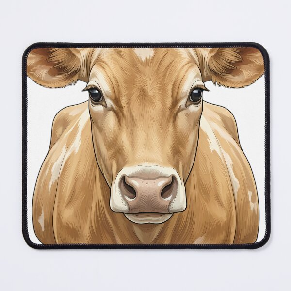 Item preview, Vintage Naturalist Guernsey Cow Portrait — Antique Cattle Breed Art designed and sold by Catch333.