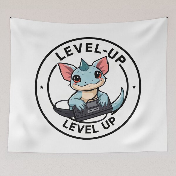 Item preview, Cute Axolotl Gamer Retro Pixel Art designed and sold by Arc2020.