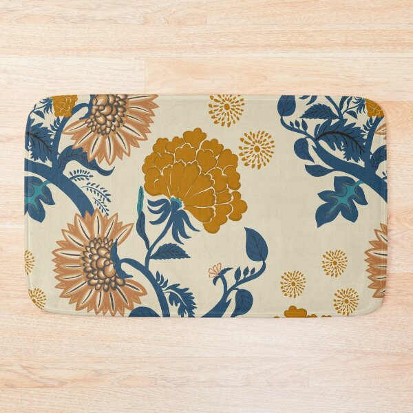 Item preview, Warm Earthy Chintz Yellow1 designed and sold by TuluaStudio.