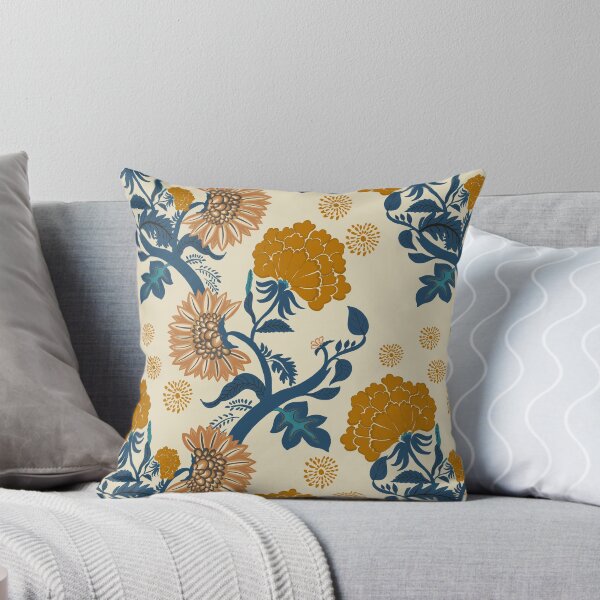 Item preview, Warm Earthy Chintz Yellow1 designed and sold by TuluaStudio.