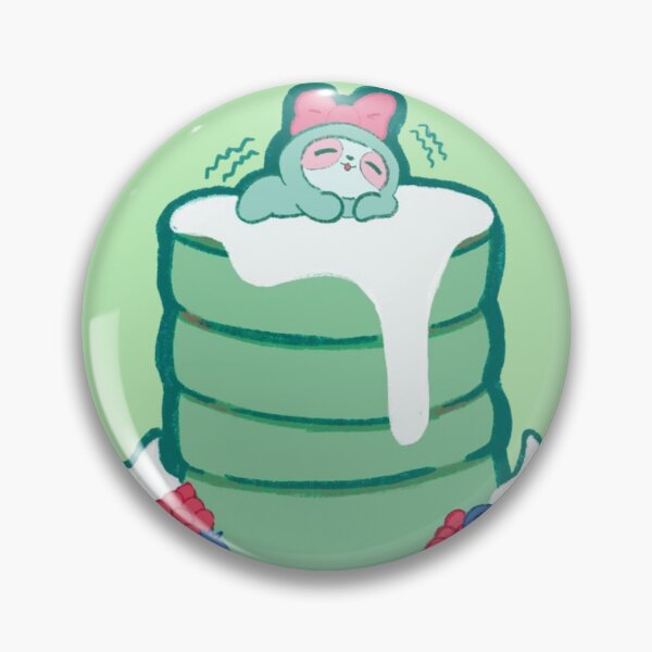Artikelvorschau, Faultier-Matcha-Pfannkuchenstapel entworfen und verkauft von SweetKawaiii.