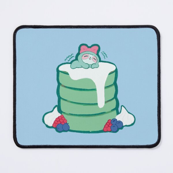 Item preview, Sloth Matcha Pancake Stack designed and sold by SweetKawaiii.