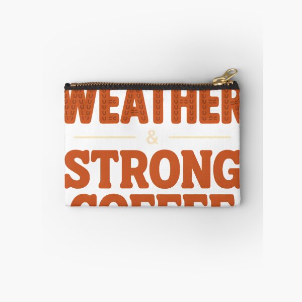Item preview, Sweater Weather and Strong Coffee Cozy Fall Design designed and sold by ys96.