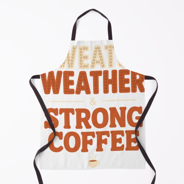 Item preview, Sweater Weather and Strong Coffee Cozy Fall Design designed and sold by ys96.