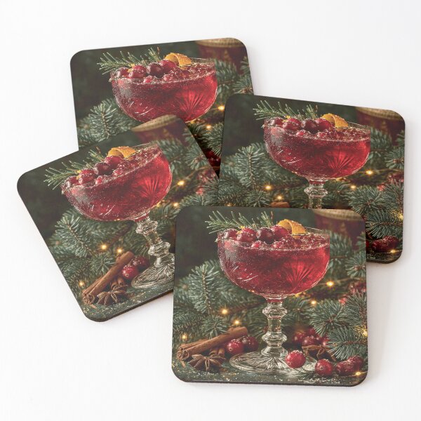 Item preview, Festive Christmas Cranberry Cocktail with Rosemary designed and sold by Hoity-Toity.