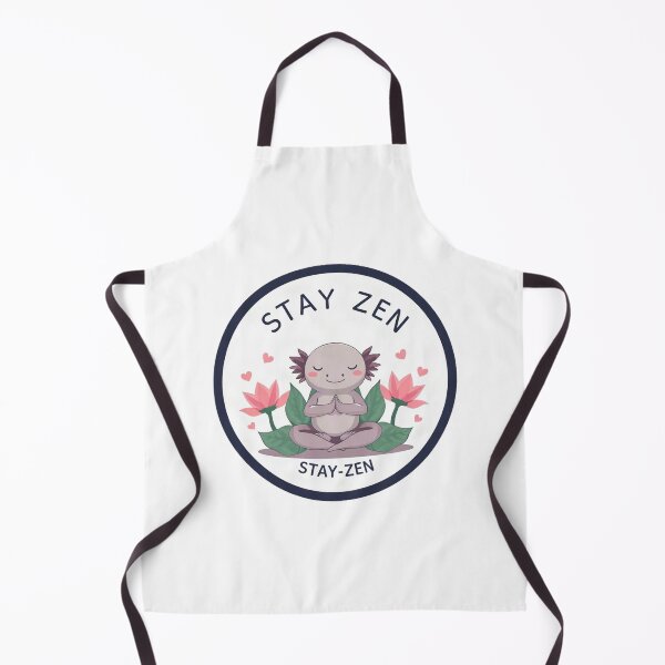 Item preview, Zen Axolotl Meditating Lotus Flower designed and sold by Arc2020.