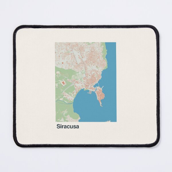 Item preview, Siracusa Minimalistic Map Art designed and sold by MapsNerd.