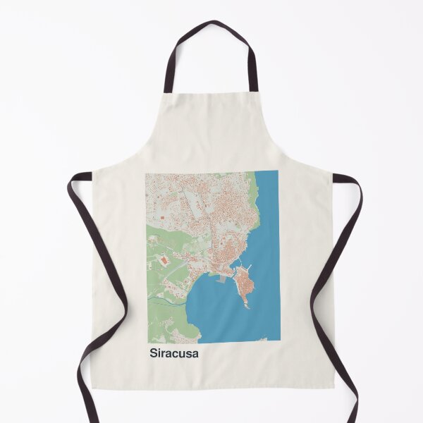 Item preview, Siracusa Minimalistic Map Art designed and sold by MapsNerd.