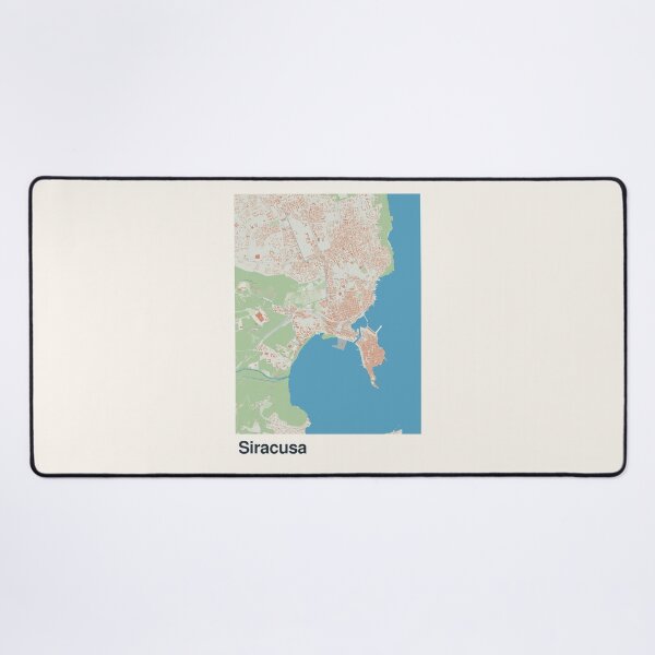 Item preview, Siracusa Minimalistic Map Art designed and sold by MapsNerd.