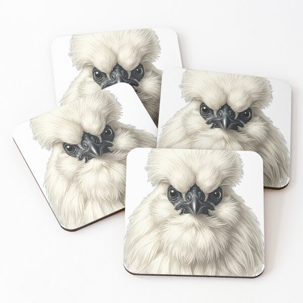 Item preview, Vintage Naturalist Silkie Chicken Portrait — Antique Chicken Breed Art designed and sold by Catch333.