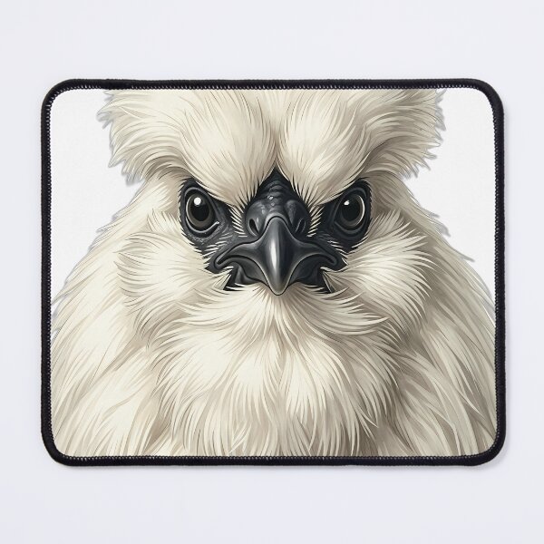 Item preview, Vintage Naturalist Silkie Chicken Portrait — Antique Chicken Breed Art designed and sold by Catch333.