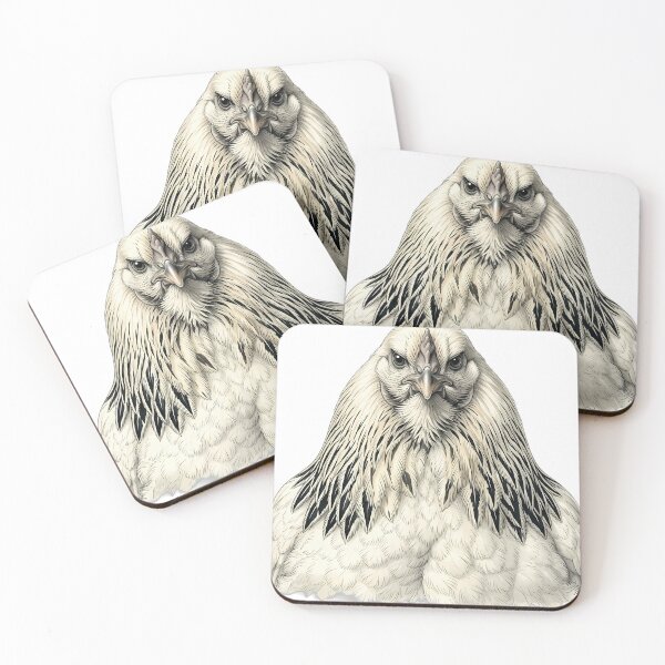 Item preview, Vintage Naturalist Brahma Chicken Portrait — Antique Chicken Breed Art designed and sold by Catch333.
