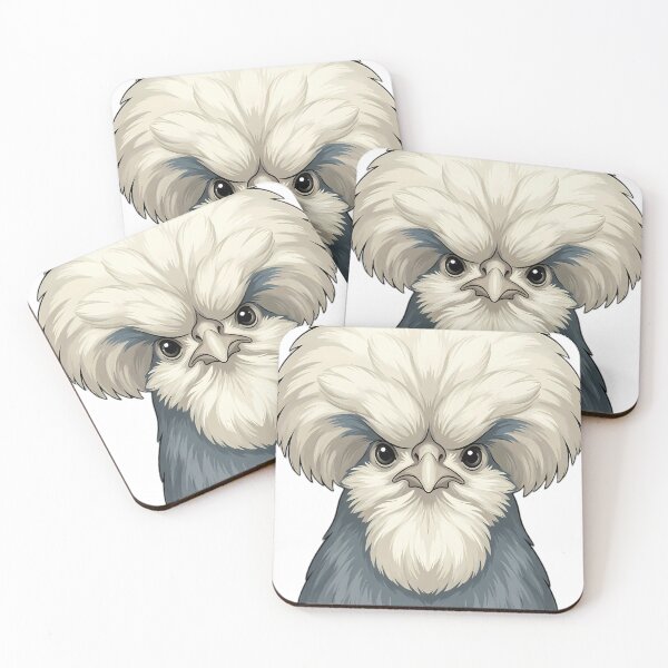 Item preview, Vintage Naturalist Polish Chicken Portrait — Antique Chicken Breed Art designed and sold by Catch333.