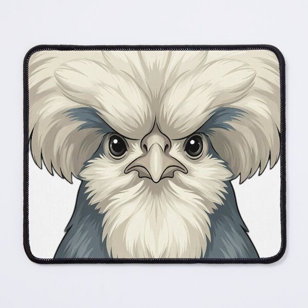 Item preview, Vintage Naturalist Polish Chicken Portrait — Antique Chicken Breed Art designed and sold by Catch333.