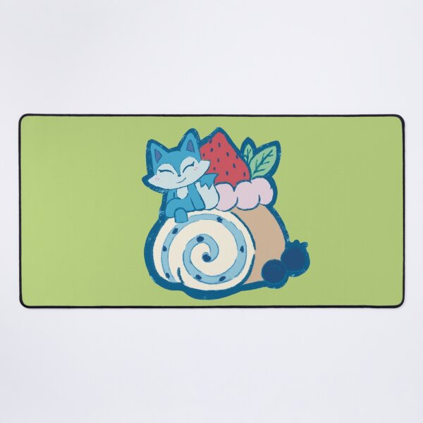 Item preview, Blue Fox Swiss Roll designed and sold by SweetKawaiii.