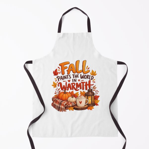 Item preview, FALL PAINTS THE WORLD IN WARMTH art for autumn/fall designed and sold by ZANU creativity.
