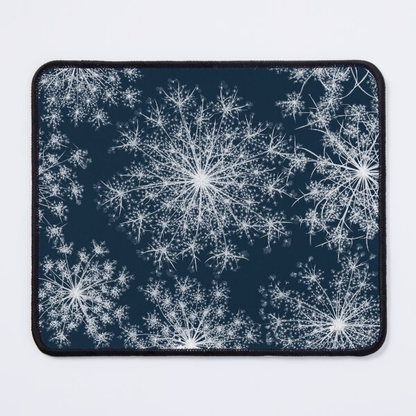 Item preview, Queen Anne's Lace Winter Cyanotype designed and sold by Elżbieta Kaps.