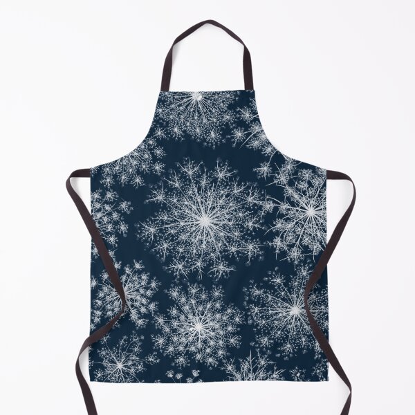 Item preview, Queen Anne's Lace Winter Cyanotype designed and sold by Elżbieta  Kaps.