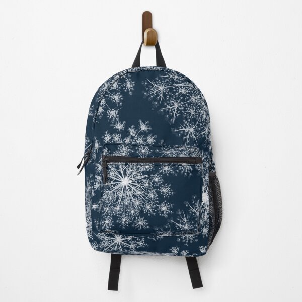 Item preview, Queen Anne's Lace Winter Cyanotype designed and sold by Elżbieta Kaps.