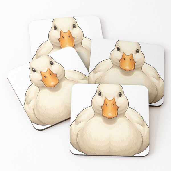 Item preview, Vintage Naturalist Pekin Duck Portrait — Antique Duck Breed Art designed and sold by Catch333.