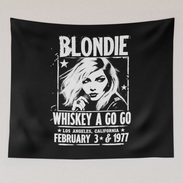 Item preview, Blondiess Debbies Harrys Whiskeys As Gos Gos 1977 Concert designed and sold by Catocatrus.