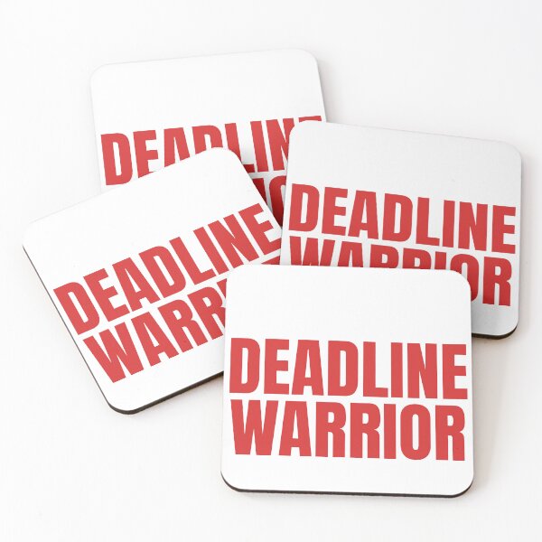 Item preview, Deadline Warrior designed and sold by JongoMongo.