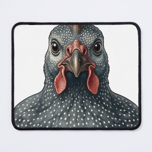 Item preview, Vintage Naturalist Guinea Fowl Portrait — Antique Poultry Breed Art designed and sold by Catch333.