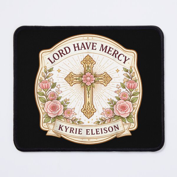 Item preview, Kyrie Eleison Christe Traditional Latin Mass Lord Mercy designed and sold by geronkagogo.